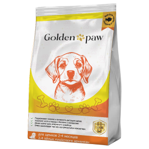 Сухой полнорационный корм для щенят 2-4 месяцев
